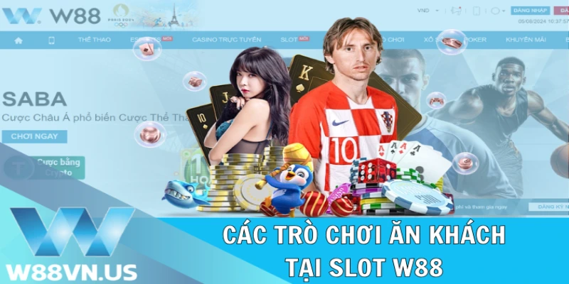 Khám Phá Slot W88: Trò Chơi Đặc Sắc, Giải Thưởng Hấp Dẫn 2 Các trò chơi ăn khách tại Slot W88